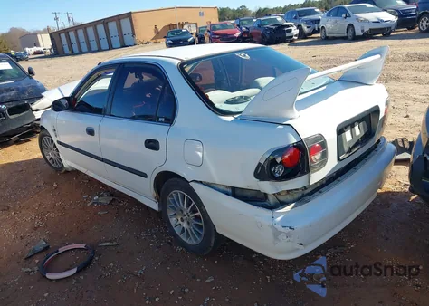 1998 Honda Civic Lx z USA, uszkodzony, nr VIN 2HGEJ6574WH613305